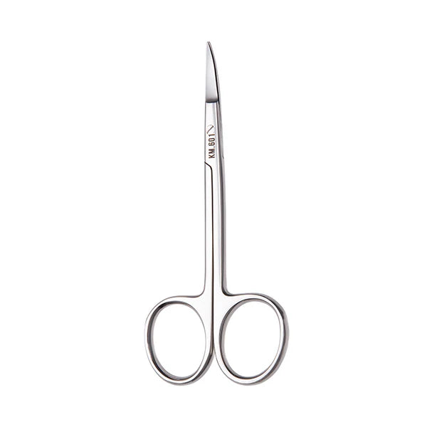 NGHIA | EYEBROW SCISSORS - KM.601 (STAINLESS STEEL)