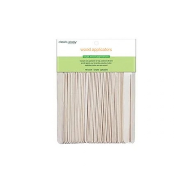 Large (Body) Wood Applicator Spatulas (100 Count)
