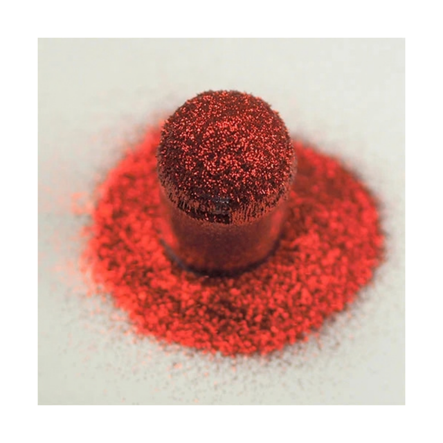 Lecente - Bright Red Ultra Fine Glitter