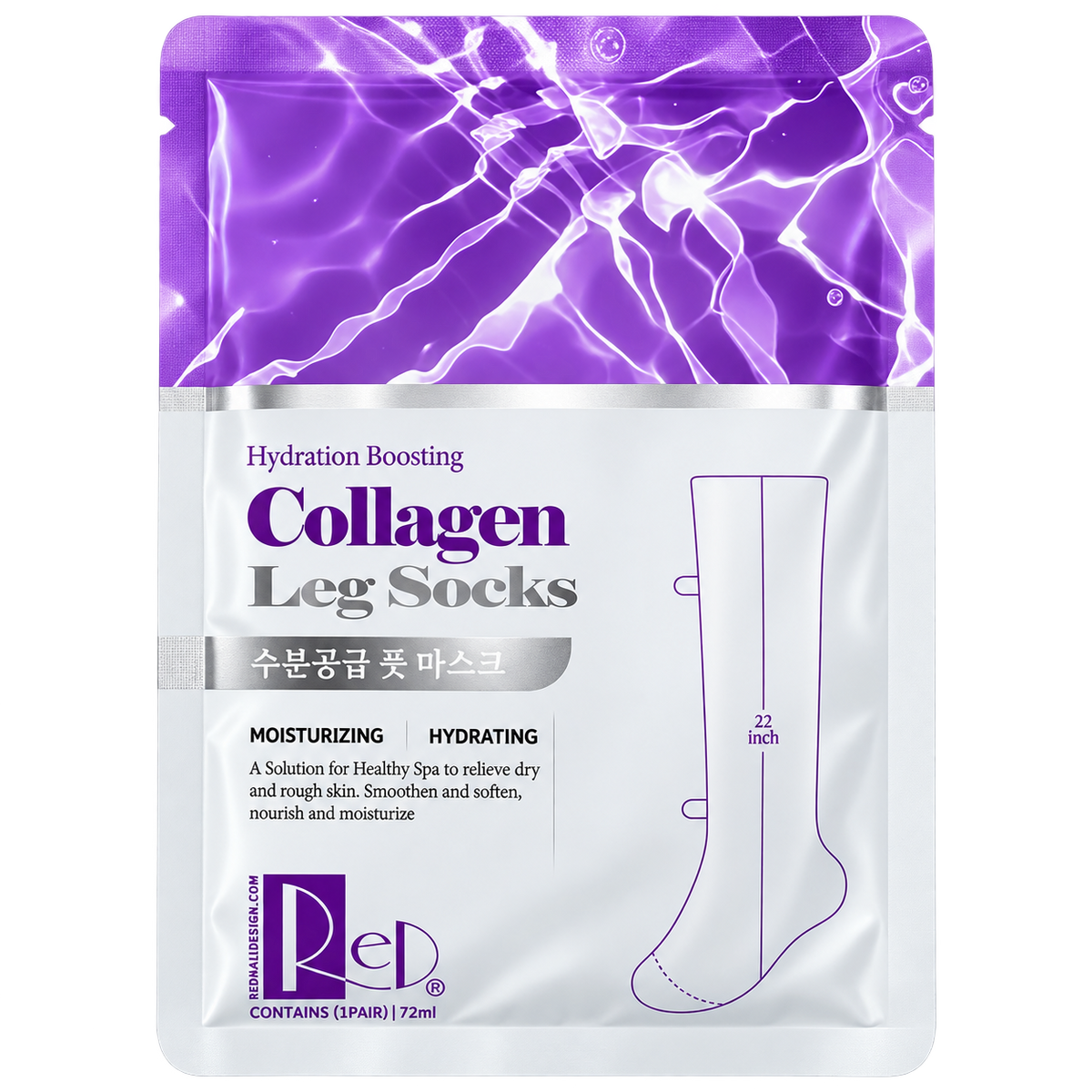 RED | LEG COLLAGEN SOCK