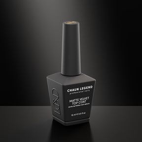 Chaun Legend - Soak Off Gel - Velvet Matte Top Coat - 0.5 oz