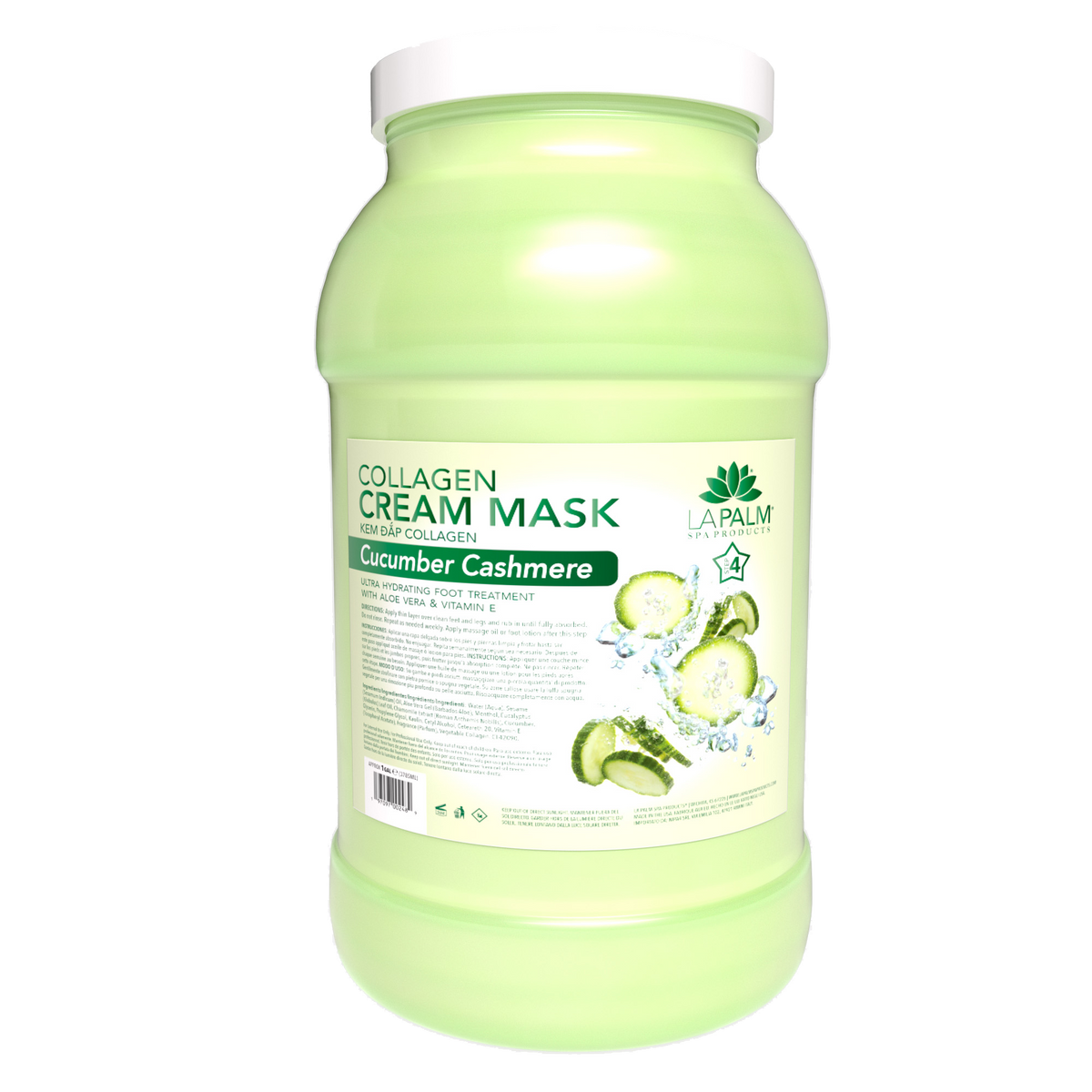 LAPALM | CREAM MASK | CUCUMBER CASHMERE (1GAL)