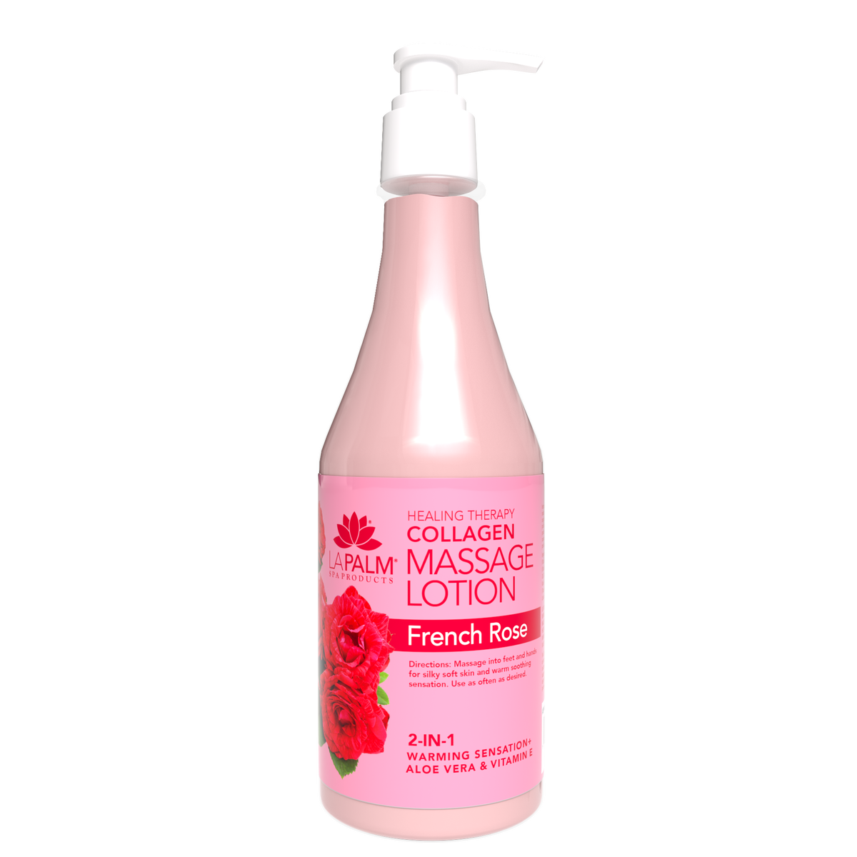 MASSAGE LOTION | FRENCH ROSE (8OZ)