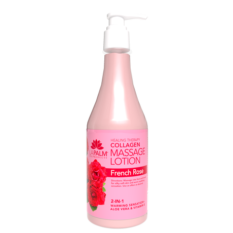 Massage Lotion - French Rose (8OZ)