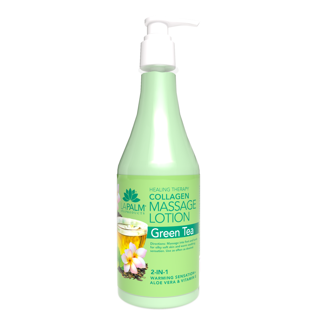 MASSAGE LOTION | GREEN TEA (8OZ)