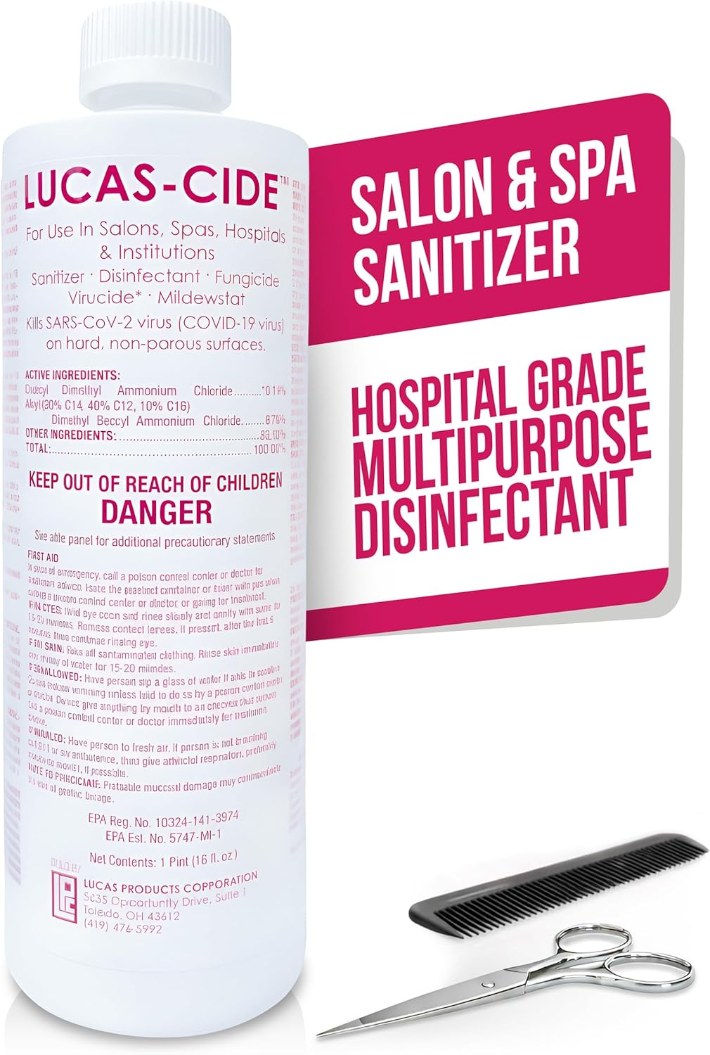 SANITIZER | LUCAS-CIDE | PINK
