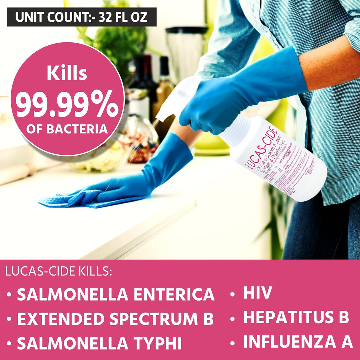 SANITIZER | LUCAS-CIDE | PINK