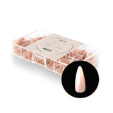 APRES - GEL X NEUTRALS MAISIE NATURAL STILETTO BOX OF TIPS | 150 PCS