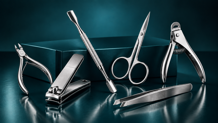 Manicure hand tools - nippers, pushers and clippers