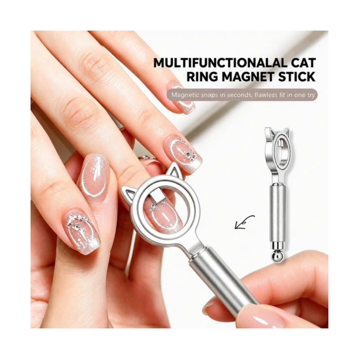 MAGNET CATEYE | CAT EAR Dual-End | 3 in 1