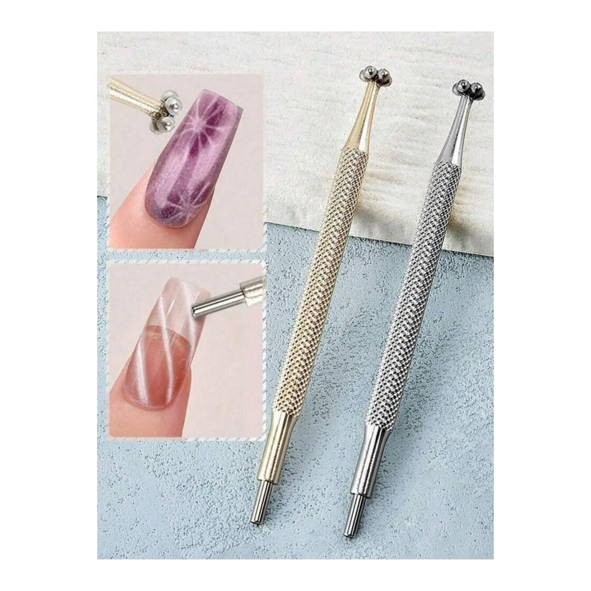 MAGNET CATEYE | Dual-End Stick (Multi-Function / Flower Shape)