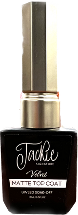 JACKIE SIGNATURE | VELVET MATTE TOP COAT