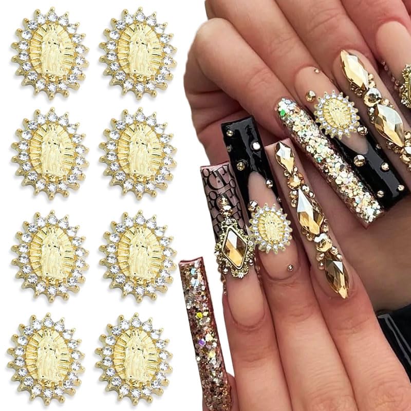 NAIL CHARM | VIRGIN MARY | PACK OF 12
