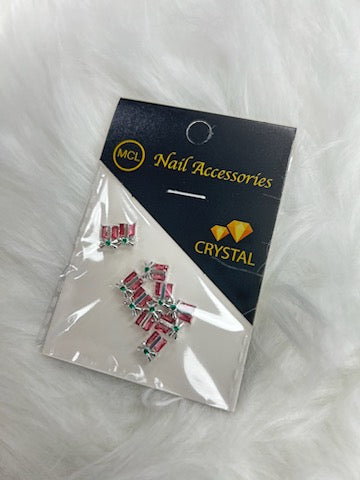 SILVER CHRISTMAST NAIL CHARM | GIFT 02