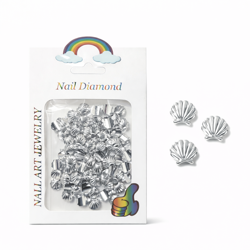 NAIL CHARM | METAL SEASHELL - STARFISH