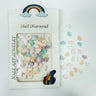 VALENTINE NAIL CHARM | HEART VELVET - Bag of 50pcs