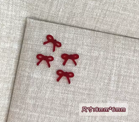 NAIL CHARM | TINY KNOT BOW