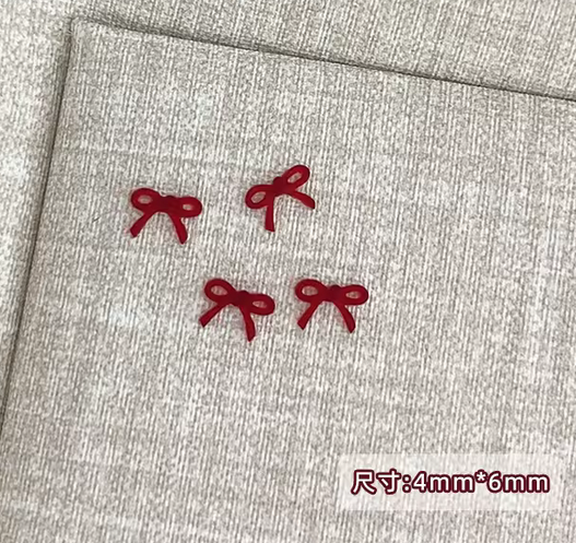 NAIL CHARM | TINY KNOT BOW