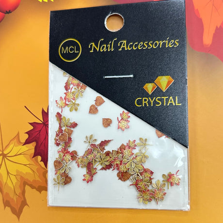 FALL NAIL CHARM | AUTUMN LEAF