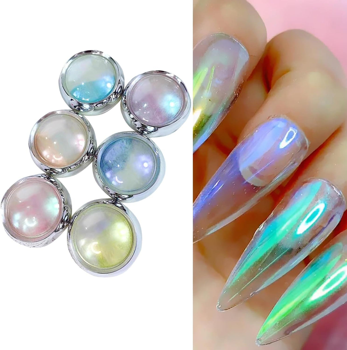 CHROME NAIL | MERMAID AURORA