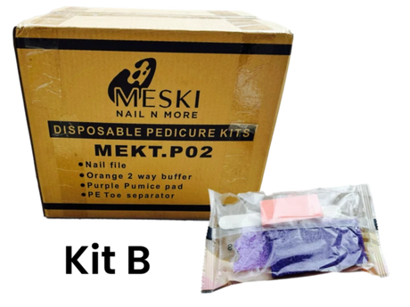 Meski - Pedicure Kit - Case of 200PCS