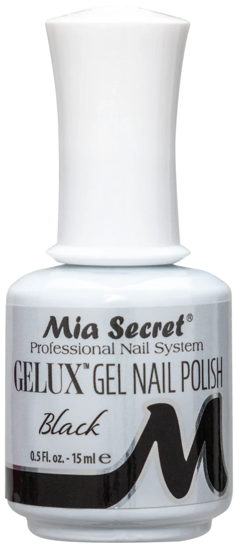 Mia Secret - Gelux Gel Polish Black 15ML