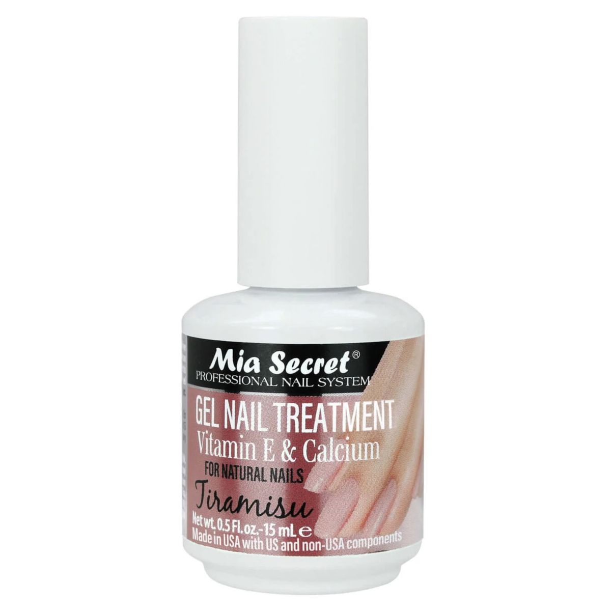MIA SECRET | Tiramisu Gel Nail Treatment (With Vitamin E & Calcium)