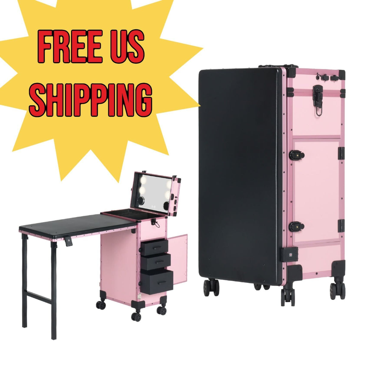 Mobile Manicure Table – Professional Nail Station