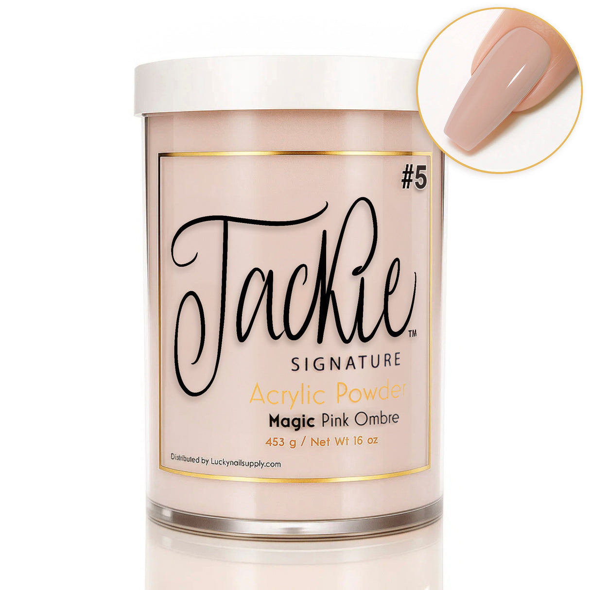 JACKIE SIGNATURE | OMBRE POWDER COLLECTION - #5 MAGIC PINK OMBRE  (16 OZ)