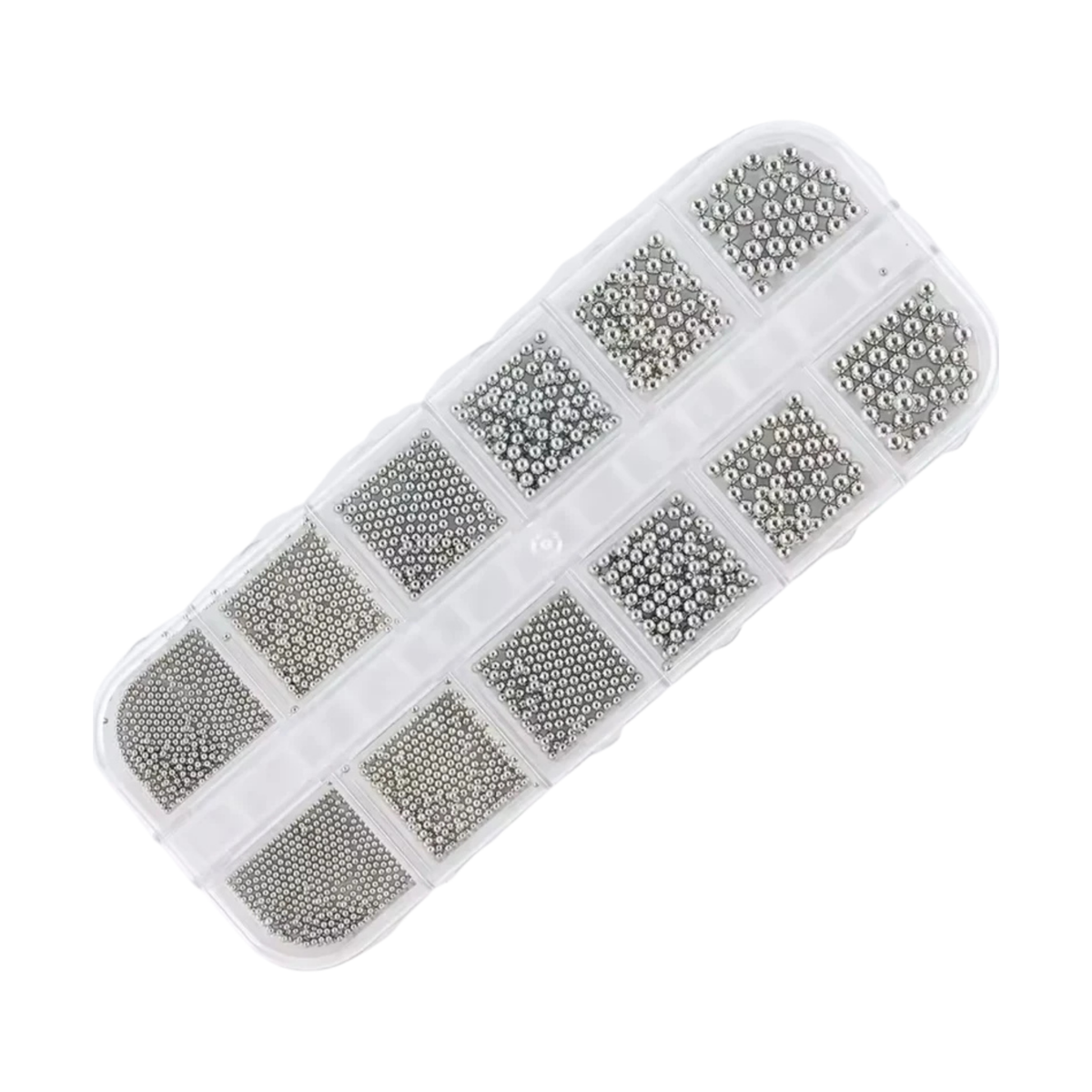 NAIL ART DESIGN | Metallic bead - 12 GRID
