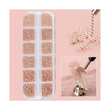 NAIL ART DESIGN | Metallic bead - 12 GRID