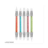 NAIL ART DOUBLE HEAD SILICONE PEN (5 Piece Set)