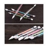 NAIL ART DOUBLE HEAD SILICONE PEN (5 Piece Set)