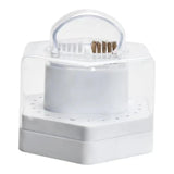 NAIL BIT HOLDER | DIAMOND WITH CLEANSER BURSH