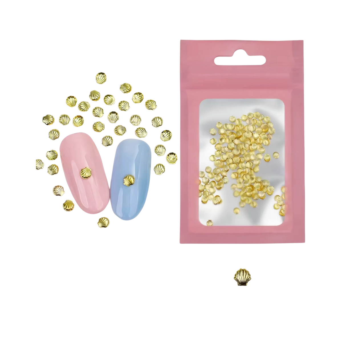 NAIL CHARM | OCEAN STYLE | GOLD