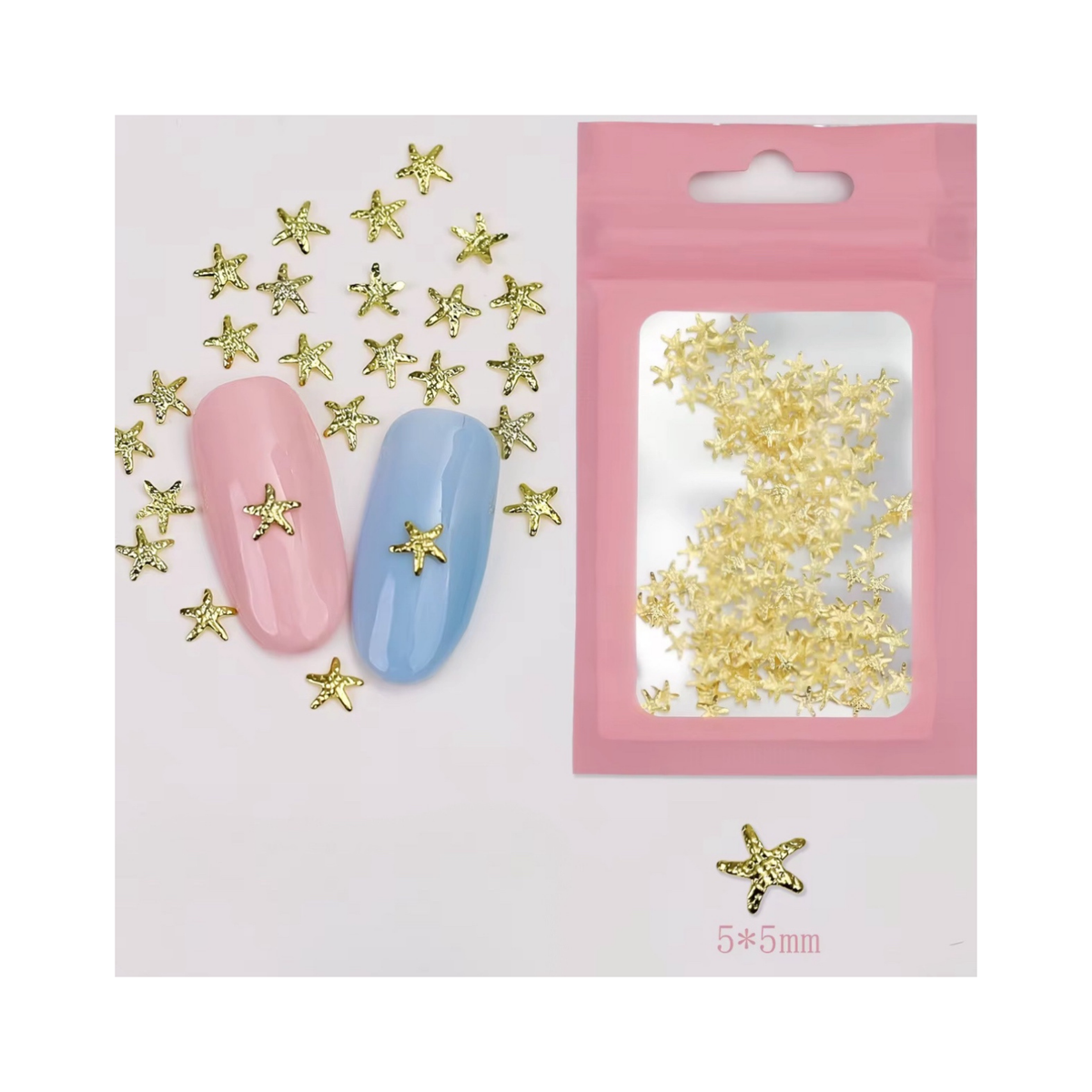 NAIL CHARM | OCEAN STYLE | GOLD