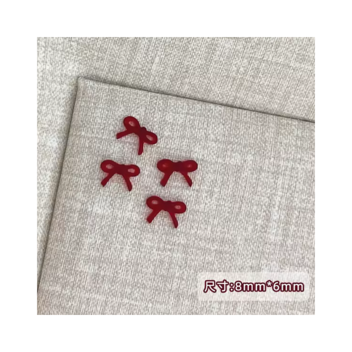 NAIL CHARM | TINY KNOT BOW