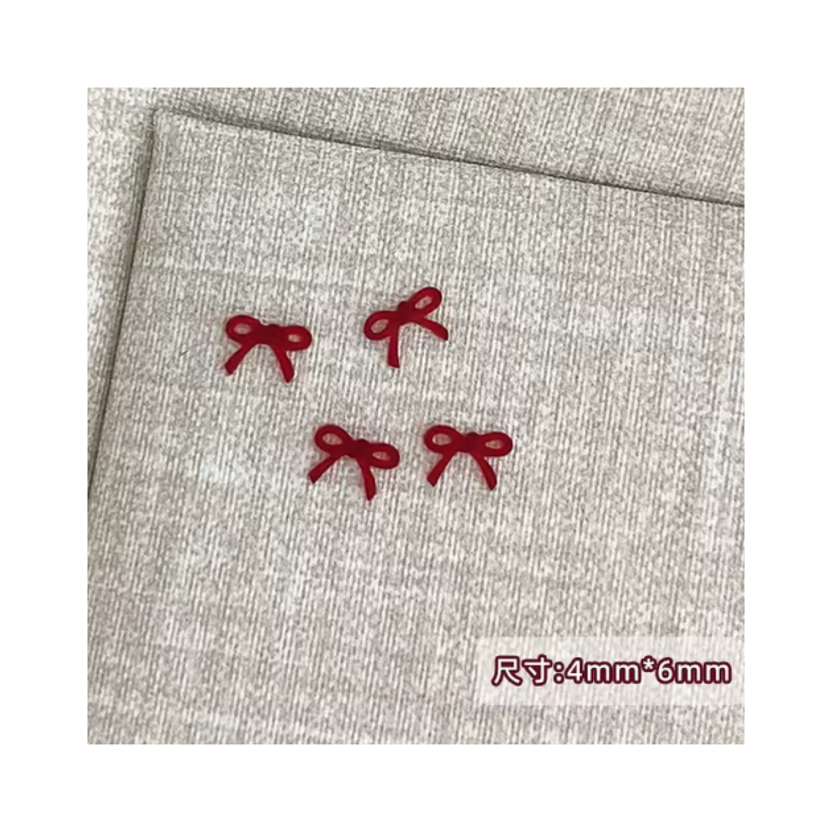 NAIL CHARM | TINY KNOT BOW
