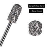 NAIL DRILL BIT | LARGE BARREL SMOOTH TOP BIT 6.6mm