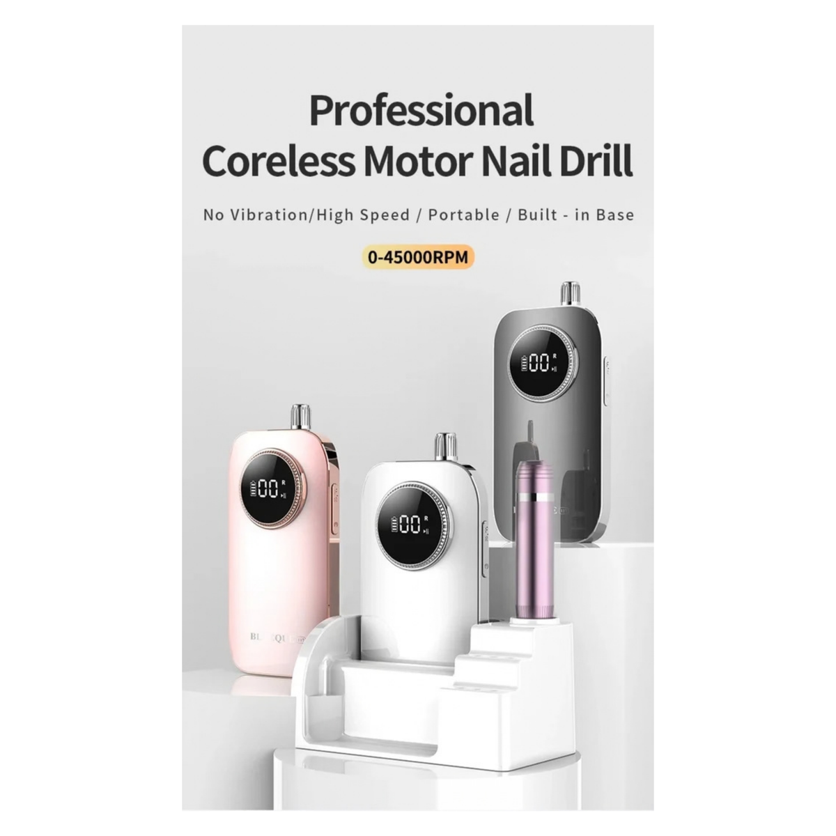 NAIL DRILL | BLUEQUE | BQ117 45,000 RPM