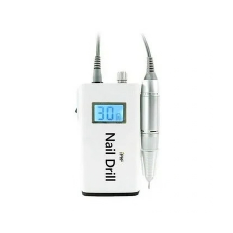 Nail Drill - Professional Nail Drill 30,000 RPM Rechargeable Portable Manicure Set