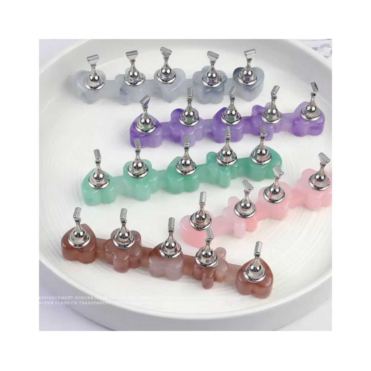 NAIL PRACTICE | HEART MAGNET HOLDER