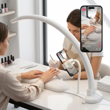 TABLE LAMP | HALF MOON LAMP with HAND REST