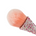 Nail Dust Brush - Bling Glitter Diamond - Pink