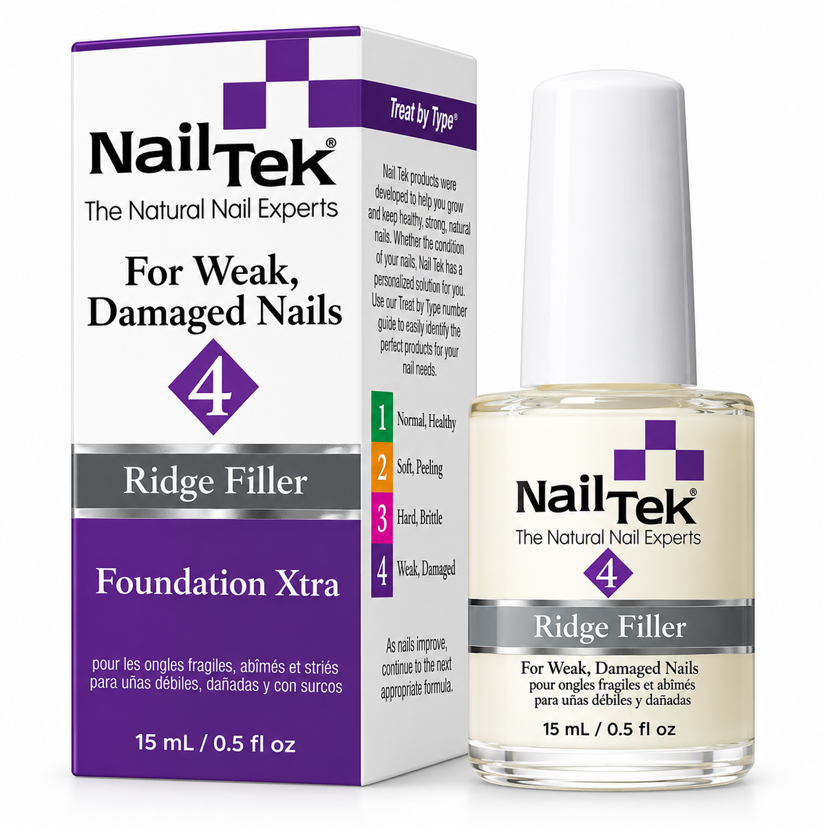 NAIL TEK | RIDGE FILLER | For Weak, Severely Damaged Nails #4