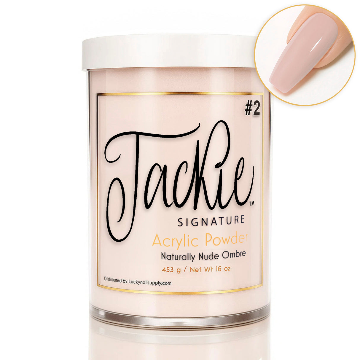 JACKIE SIGNATURE | OMBRE POWDER COLLECTION - NATURALLY NUDE OMBRE #2 (16 OZ)