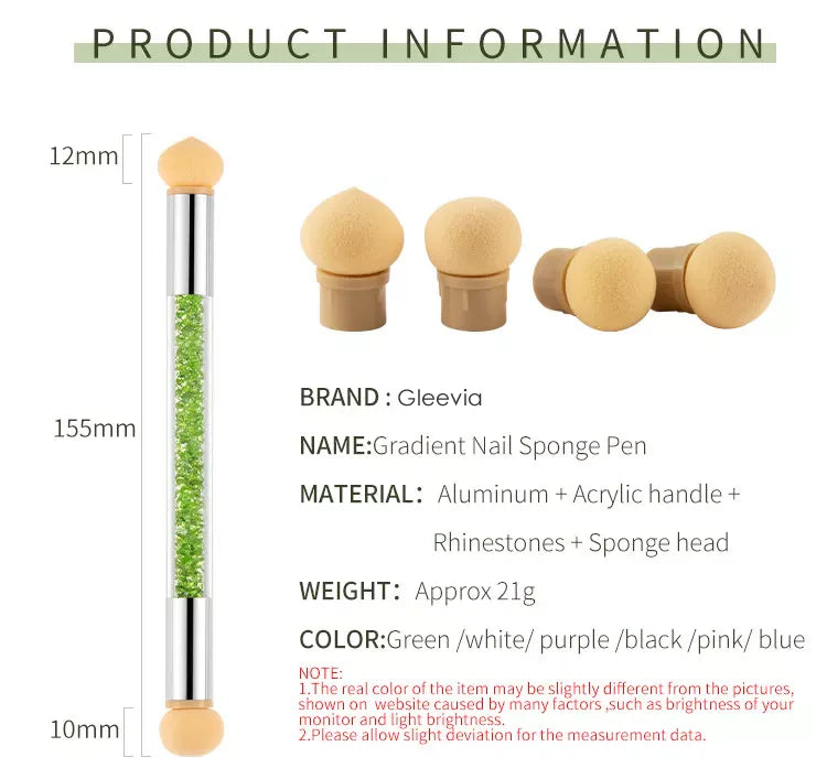 NAIL ART TOOL | OMBRE WITH 4 REPLACEMENT HEADS GRADIENT