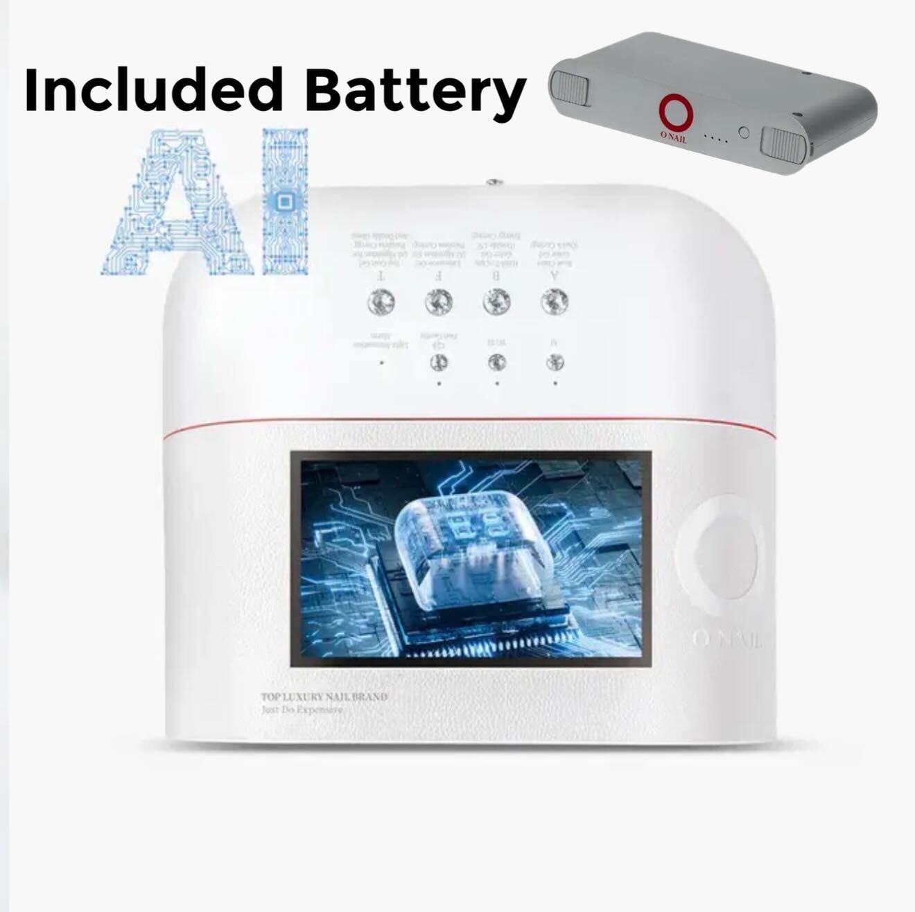 LED LAMP | ONAIL AI NAIL LAMP – Lucky Nail Supply