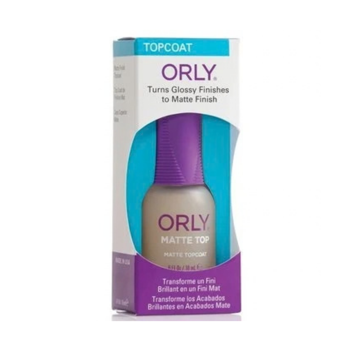 Orly - Nail Lacquer - Matte Top Coat - 0.6 oz