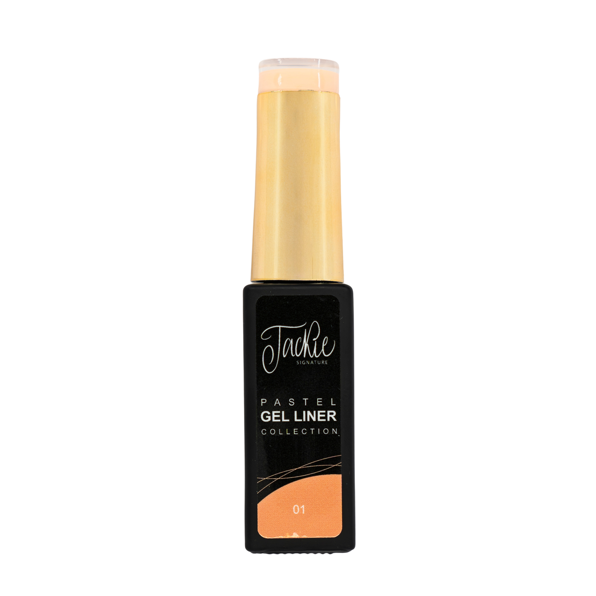 Jackie Signature Pastel Liner Art Gel Design 01